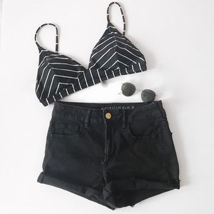 American Eagle Super Super Stretch Hi-Ride Shortie